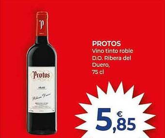 CashDiplo Protos vino tinto roble d.o. ribera del duero oferta