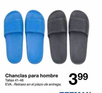 Zeeman Chanclas para hombre oferta