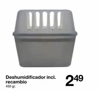 Zeeman Deshumidificador incl. recambio oferta