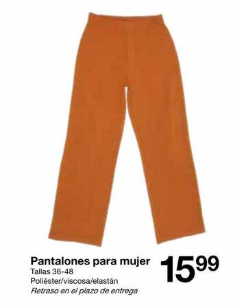 Zeeman Pantalones para mujer oferta
