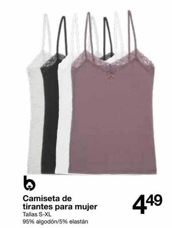 Zeeman Camiseta de tirantes para mujer oferta