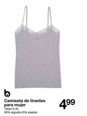 Zeeman Camiseta de tirantes para mujer oferta