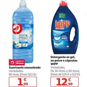 Alcampo Suavizante concentrado oferta