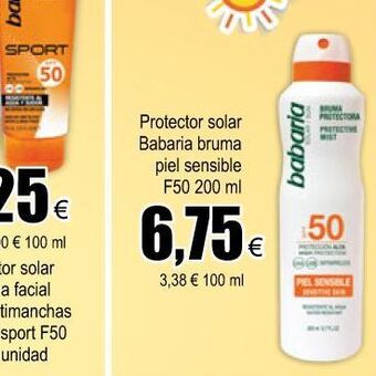 FROIZ Protector solar oferta