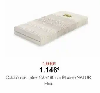 Colchón de látex