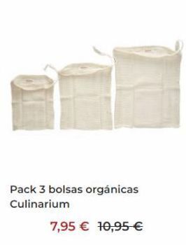 Culinarium Bolsas oferta
