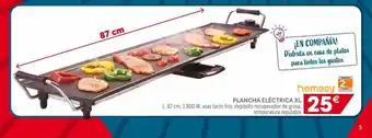 GiFi HomDay PLANCHA ELÉCTRICA XL oferta