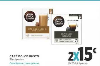 Supercor Café dolce gusto oferta