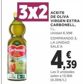 Supercor Aceite de oliva virgen extra carbonell oferta