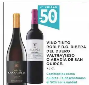 Supercor Vino tinto roble d.o. ribera del duero valtravieso o abadía de san quirce oferta