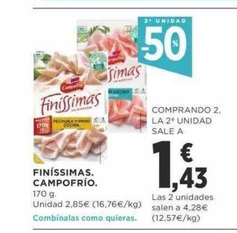 Supercor Exprés 2a unidad -50% finíssimas campofrío oferta