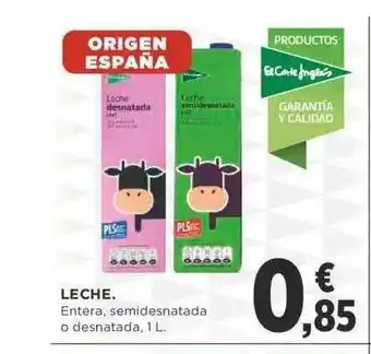 Supercor Exprés Leche entera semidesnatada o desnatada oferta