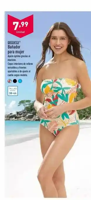 ALDI Queentex bañador para mujer oferta