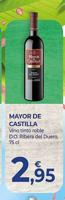 CashDiplo Mayor de castilla vino tinto roble d.o. ribera del duero oferta