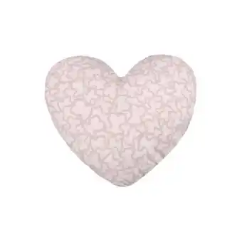 Cojin decorativo corazón home kaos rosa