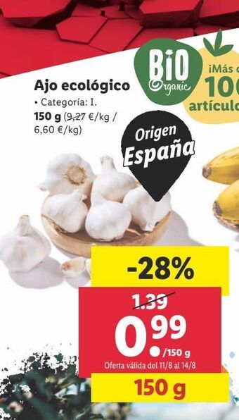 Lidl Ajo oferta
