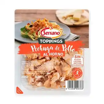 Supermercados El Jamón Topping pechuga de pollo al horno, 140g oferta