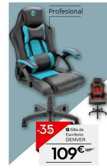 Conforama Silla de Escritorio DENVER oferta