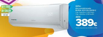 Carrefour Daitsu aire acondicionado mural eco ds-12kdr-2 oferta