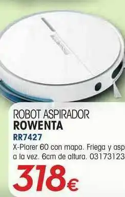 Master Cadena ROBOT ASPIRADOR ROWENTA RR7427 oferta