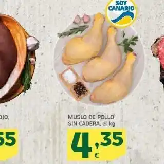 HiperDino Muslo de pollo oferta