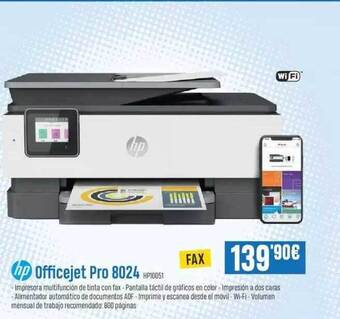 PCBox Hp Officejet Pro 8024 HP10051 oferta