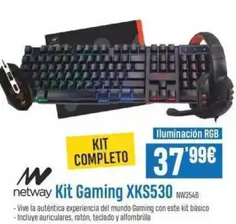 Beep Netway Kit Gaming XKS530 NW3546 oferta