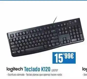 Beep Logitech Teclado K120 L0G757 oferta