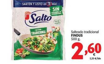 Alimerka Findus Salteado Tradicional 500g oferta