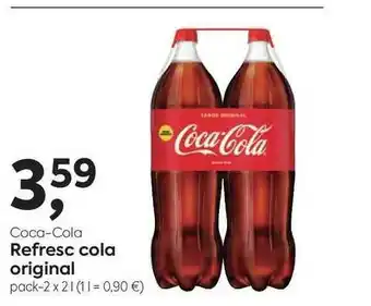 Suma Supermercados Coca-Cola Refresc Cola Original pack 2x2L oferta