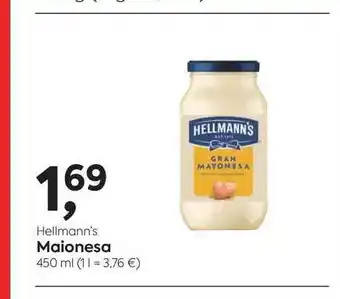 Suma Supermercados Hellmann's Maionesa 450ml oferta