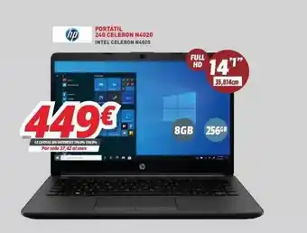 Mi electro Hp PORTÁTIL 240 CELERON N4020 oferta