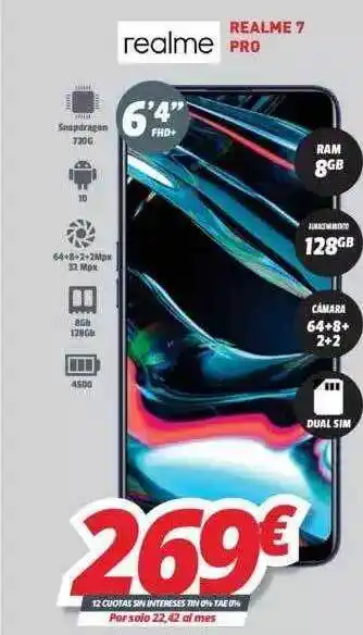 Mi electro REALME 7 PRO oferta