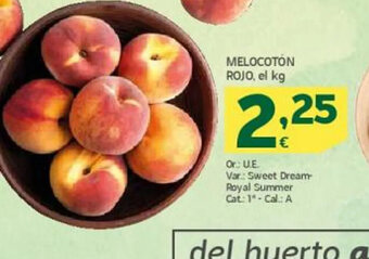 HiperDino Melocotón Rojo oferta