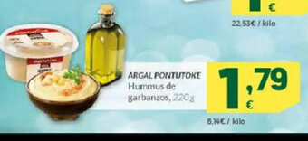 HiperDino Argal Pontutoke Hummus de Garbanzos oferta