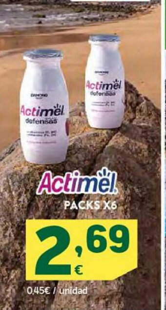 HiperDino Actimel oferta