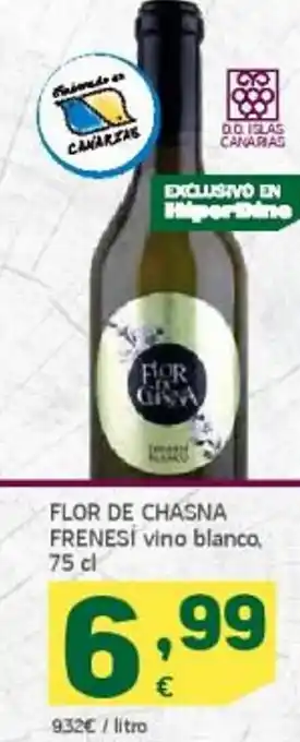HiperDino Flor de chasna Frenesi Vino Blanco oferta
