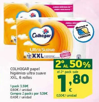 HiperDino Colhogar Papel higiénico Ultra Suave oferta