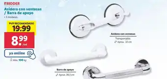 Lidl Asidero de baño fridder oferta