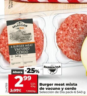 La Plaza de DIA Hamburguesas dia oferta