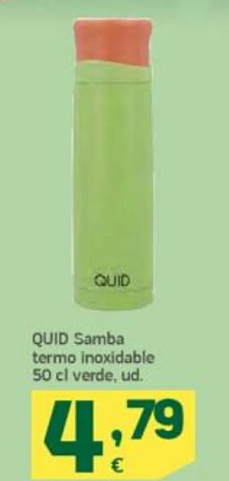 HiperDino Quid Samba Termo Inoxidable oferta