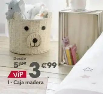 GiFi Caja Madera oferta