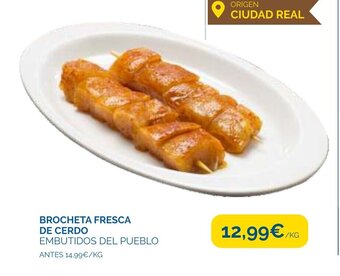 Supermercados La Despensa Brocheta Fresca de Cerdo oferta