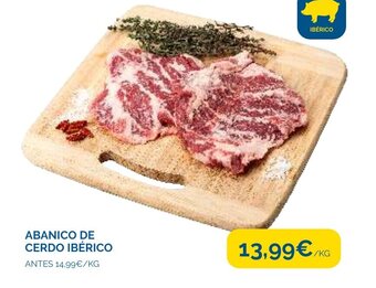 Supermercados La Despensa Abanico de Cerdo Ibérico oferta