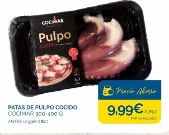Supermercados La Despensa Cocimar Patas de Pulpo Cocido oferta