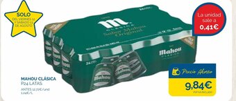 Cash Ecofamilia Mahou Clásica oferta