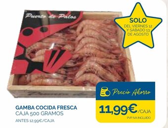 Cash Ecofamilia Gamba Cocida Fresca oferta