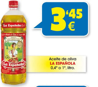 TOP Cash & Carry La Española Aceite de Oliva oferta