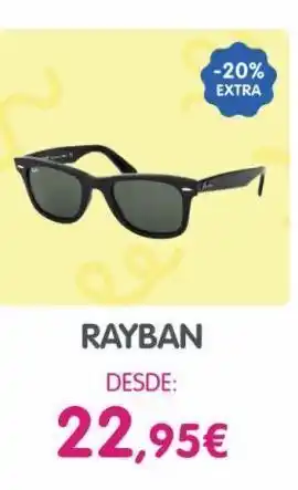 Cash Converters -20% extra rayban desde: 22,95€ oferta
