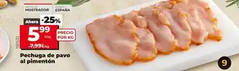 Maxi Dia Pechuga de pavo al pimentón oferta